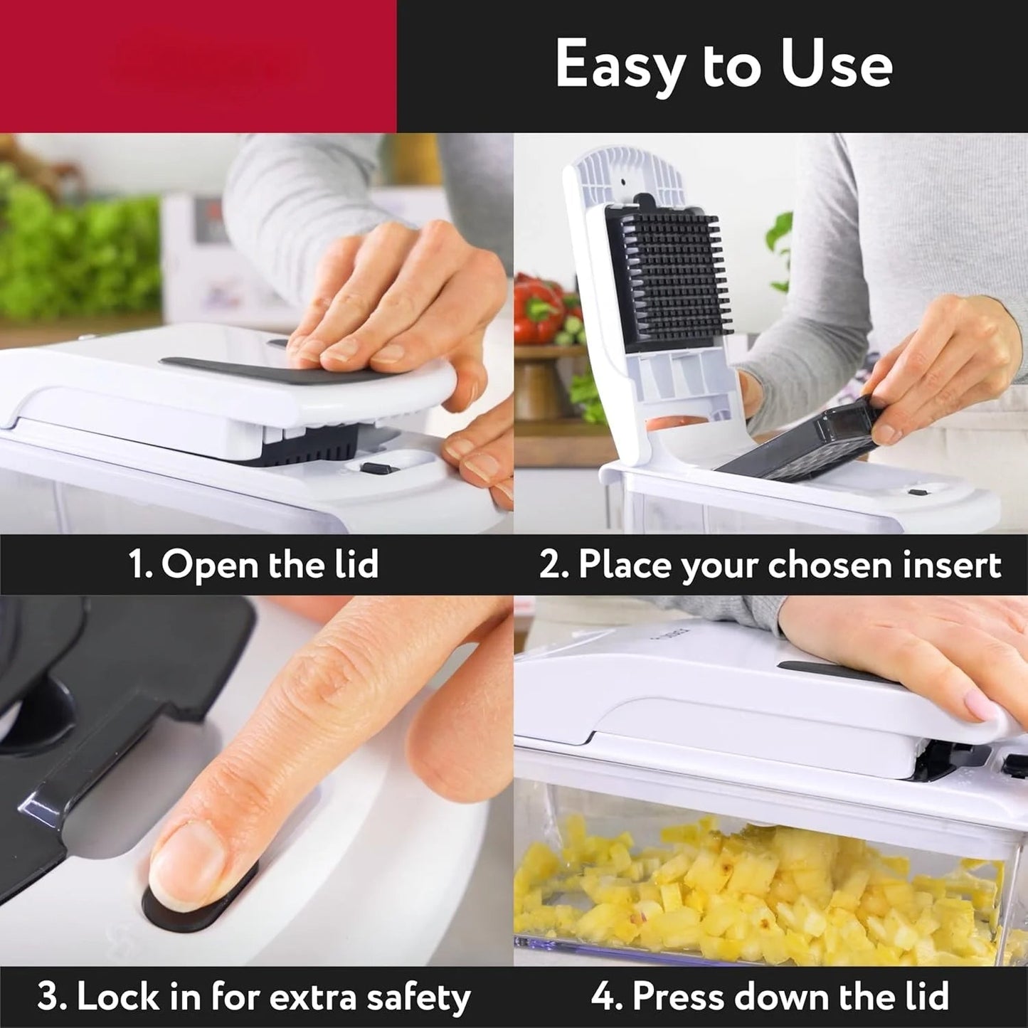 Multifunctional Vegetable Chopper