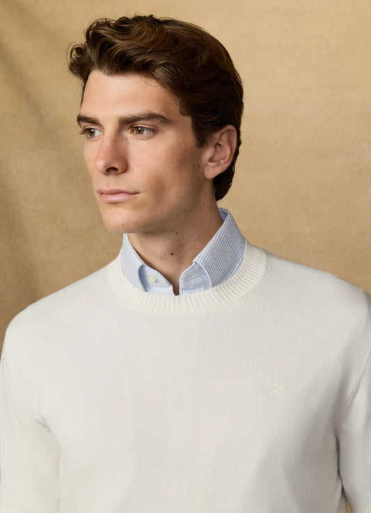 Cotton Crew-Neck Jumper