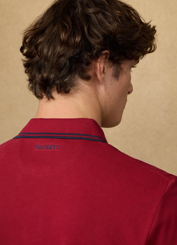 Classic Fit Short Sleeve Badge Polo