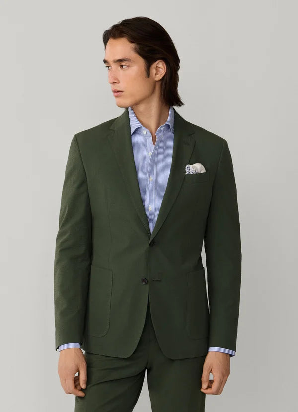 Seersucker Blazer