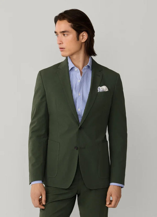 Seersucker Blazer