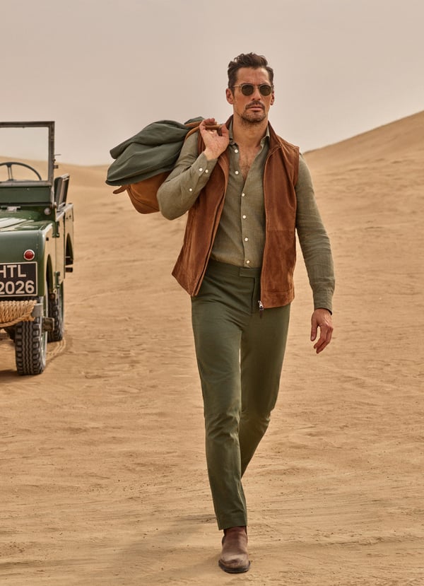 Suede Gilet