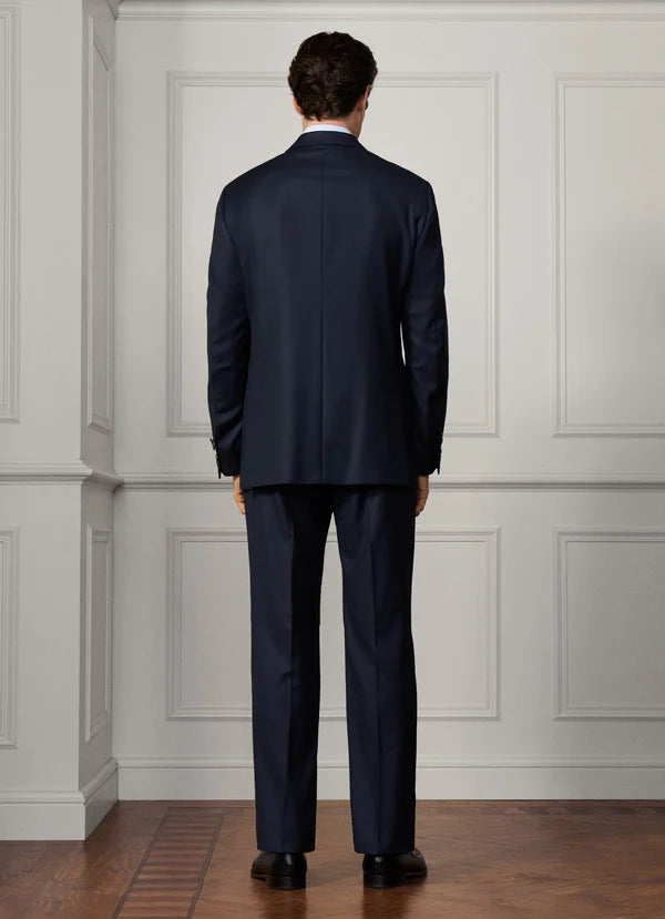 Wool Birdseye Suit - Woven In Italy