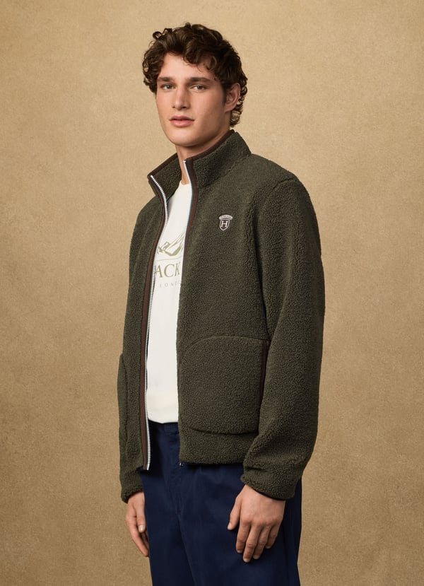 Classic Fit Full Zip Fleece Jacket