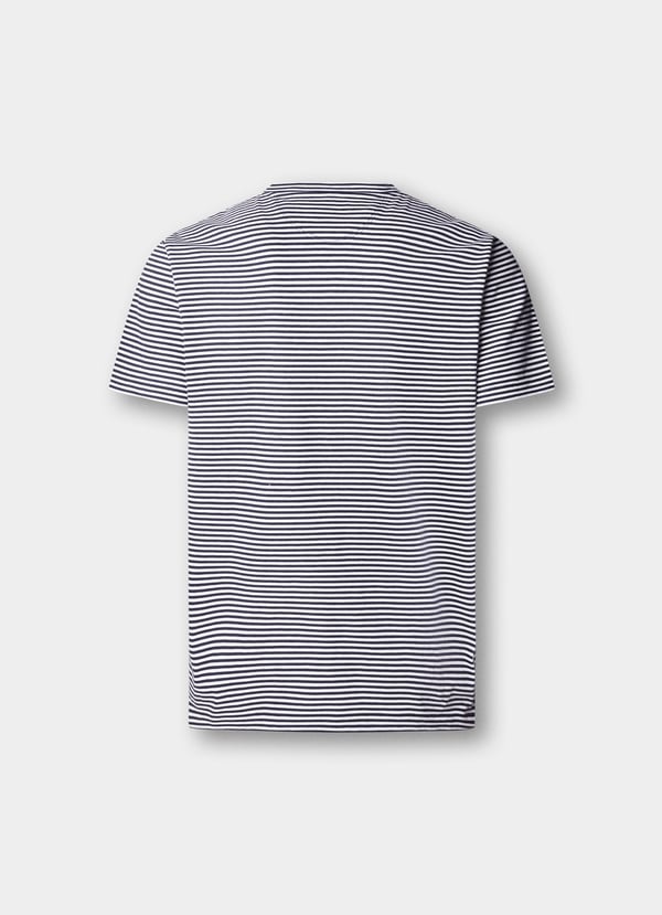 Classic Fit Short Sleeve Striped T-Shirt