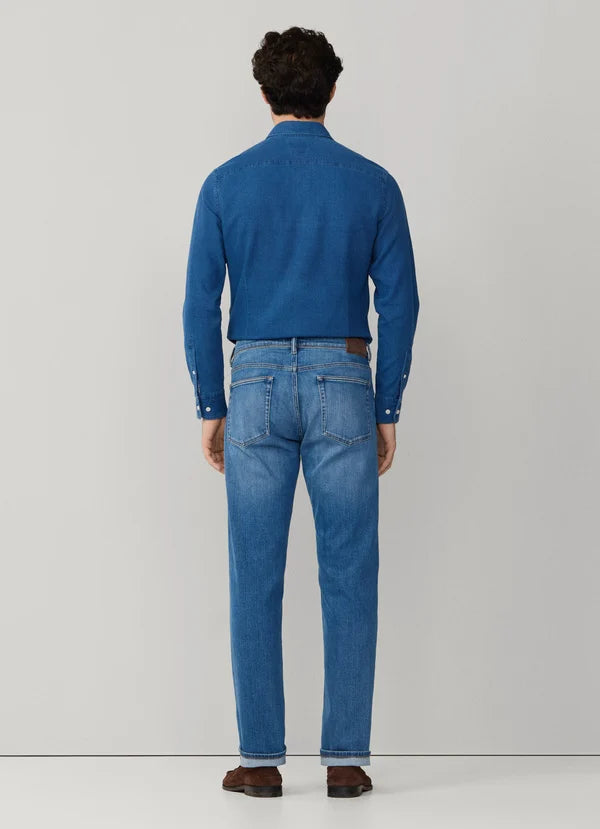 Classic Fit Lux Light Wash Denim
