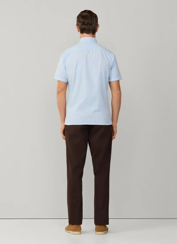 Tailored Fit Short Sleeve Oxford Shirt