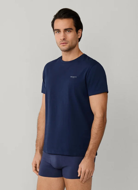 Short Sleeve Printed Logo Lounge T-Shirt