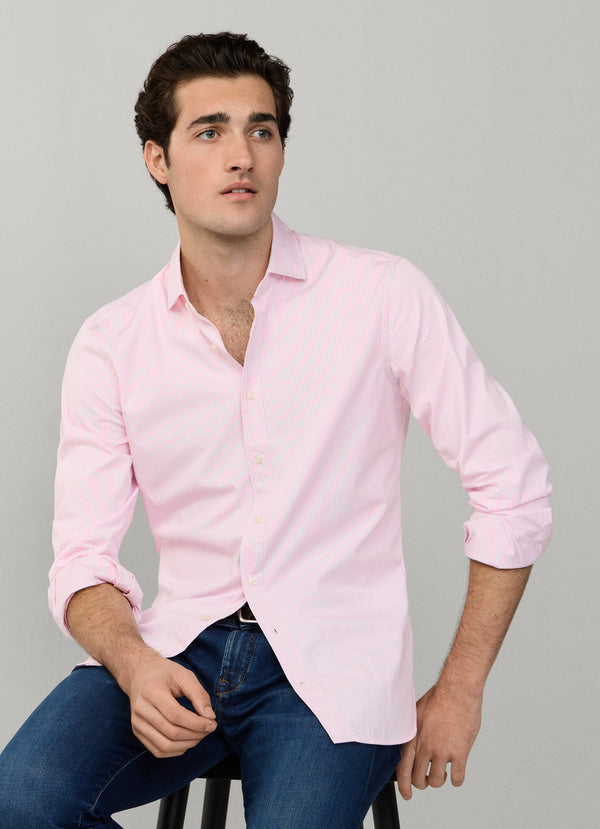 Tailored Fit City Bengal Stripe Shirt