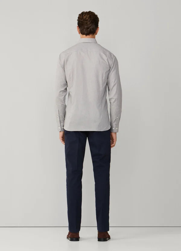 Tailored Fit Flannel Puppytooth Shirt