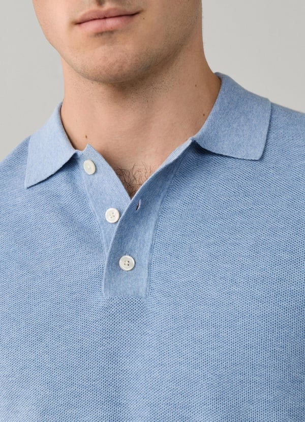 Classic Fit Short Sleeve Knit  Polo