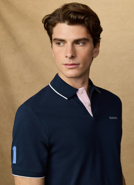 Classic Fit Short Sleeve Back Sash Polo