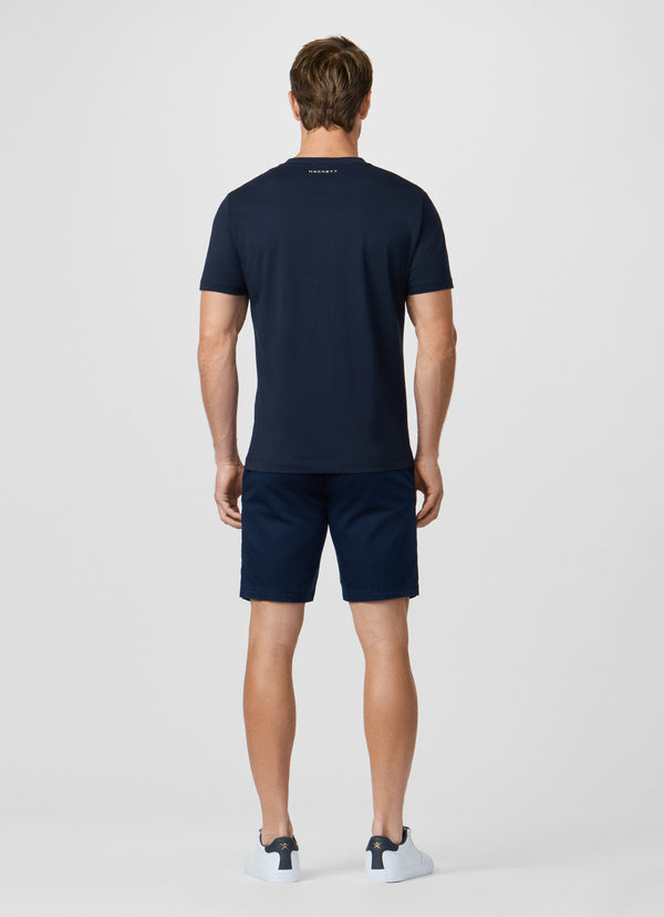 Classic Fit Branded Club Graphic T-Shirt