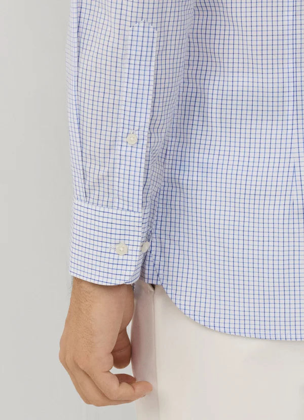 Classic Fit City Tattersall Poplin Shirt