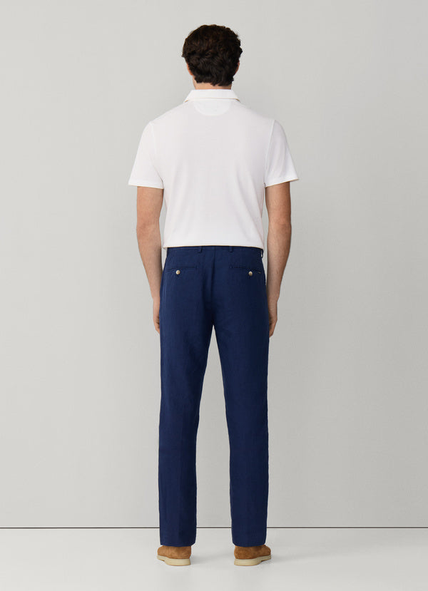 Slim Fit Kensington Linen Chino