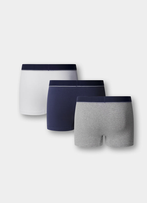 Three Pack Colour Trunk