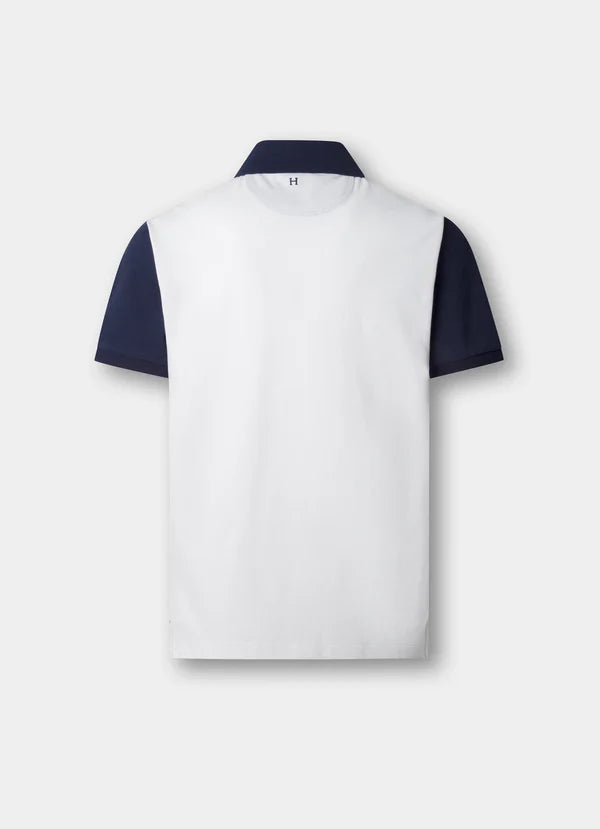 Classic Fit Short Sleeve Colour Block Polo