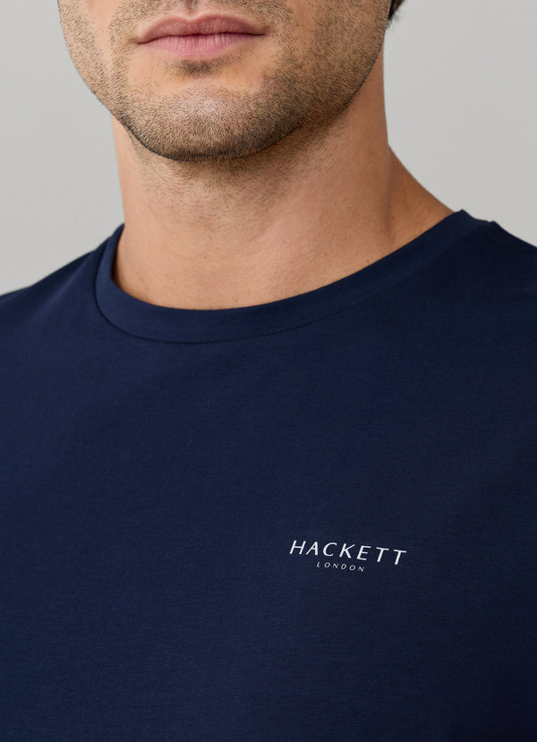 Short Sleeve Printed Logo Lounge T-Shirt