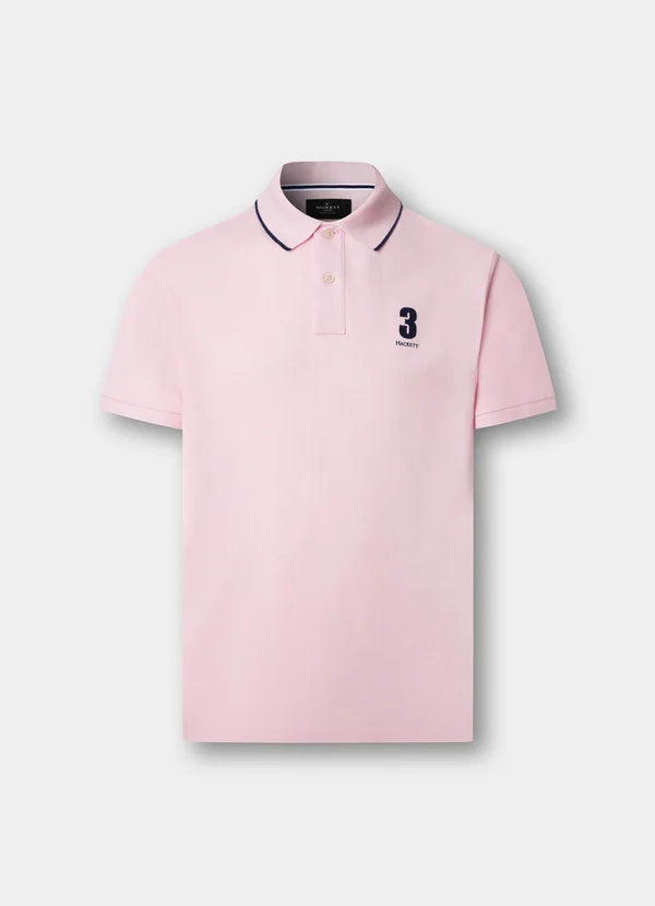 Classic Fit Short Sleeve Number Polo
