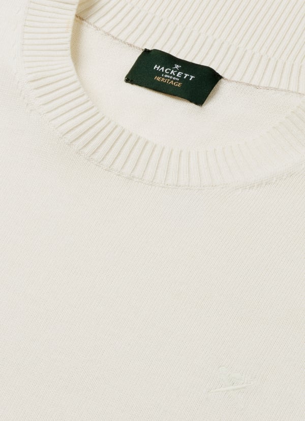 Cotton Crew-Neck Jumper