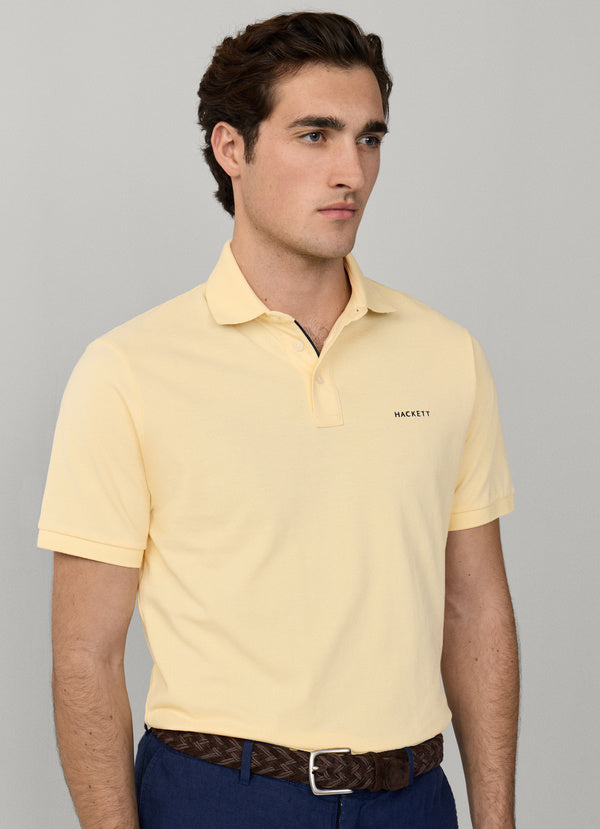 Classic Fit Short Sleeve Swim Trim Polo